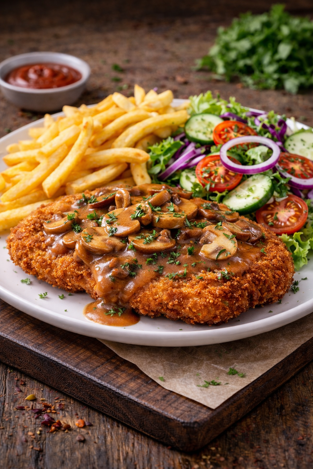 Jägerschnitzel